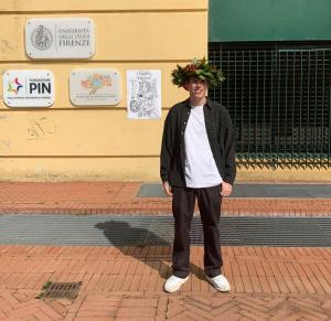 Laurea in Design Tessile e Moda per l’elbano Alfredo Lazzarini all’Università di Firenze