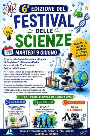 Al via la VI edizione del Festival delle Scienze