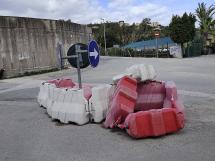 Una pregevole installazione artistica post-moderna ai Cimiteri