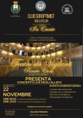 Un concerto speciale per la comunità: musica, giovani talenti e solidarietà al Teatro dei Vigilanti