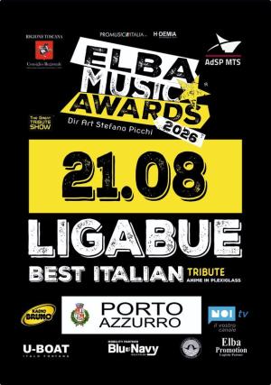 Confermato per stasera il Ligabue Best Italian Tribute a Porto Azzurro