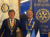 Visita del Governatore distrettuale al Rotary Club elbano