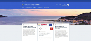 Restyling del sito istituzionale del Comune di Campo nell'Elba
