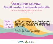 Ultimo appuntamento di "Adulti e sfide educative" con la Dott.ssa Mastrogiovanni