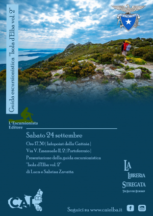 Guida escursionistica "Isola d’Elba vol. 2", la presentazione con gli autori il 24 settembre