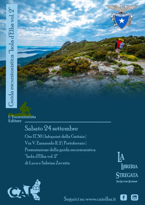 Guida escursionistica &quot;Isola d’Elba vol. 2&quot;, la presentazione con gli autori il 24 settembre