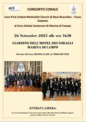 Un pomeriggio in musica: la First United Methodist Church Choir in concerto a Marina di Campo