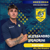 Il capoliverese Alessandro Signorini entra nella rosa della SS Juve Stabia, le congratulazioni dell'amministrazione