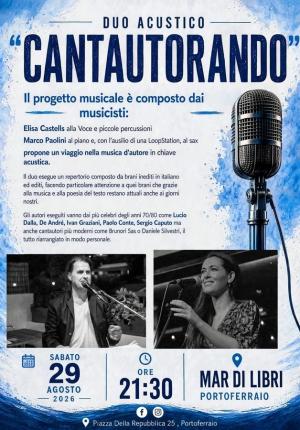 A MardiLibri “Cantautorando” con Elisa Castells e Marco Paolini