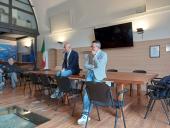 Il Commissario Straordinario Matteo Arcenni nel suo primo giorno al Parco