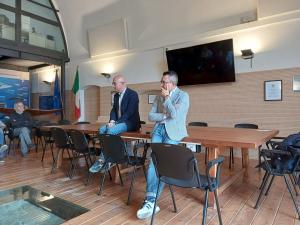 Il Commissario Straordinario Matteo Arcenni nel suo primo giorno al Parco