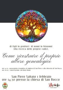 "Alla ricerca delle proprie radici", oggi a San Piero l'iniziativa del Circolo Culturale Le Macinelle