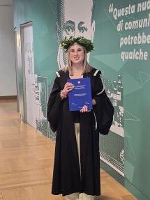 Lucrezia Taccioli si laurea con 110 e lode in Lingue moderne e comunicazione internazionale