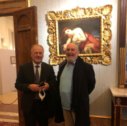 Una delegazione del Comune di Portoferraio a Palazzo Pitti per l'inaugurazione della mostra su Giuseppe Bezzuoli