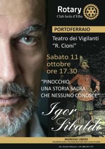 Cultura e solidarietà con il Rotary: Igor Sibaldi racconta Pinocchio