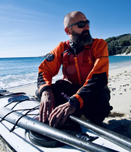 Giro dell'Elba in 12 ore con il kayak, Giuseppe Debernardi sfida sè stesso