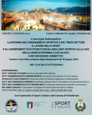 Riforma dell'ordinamento sportivo, domani il convegno organizzato dal Comitato Libertas Pisa