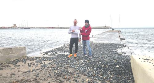 Correndo dal Moletto del Pesce marinese alla vetta del Capanne, in meno di un'ora