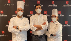 Aurora Di Maggio dal Foresi alla masterclass del Pasticciere Amato