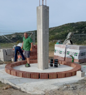 Procedono i lavori per la costruzione dell'osservatorio astronomico a San Piero