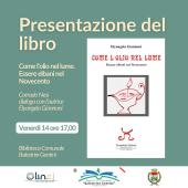 "Come l'olio nel lume" - In biblioteca a Campo la presentazione del nuovo libro di Elyangela Giannoni