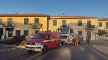 Rottura di una tubazione del gas in località Pinocchiello a Capoliveri