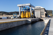 Operativo il nuovo travel-lift da 880 T di Esaom