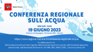 Primi risultati della conferenza regionale sull'acqua