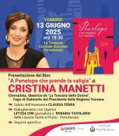 A Giunti al Punto la presentazione di "A Penelope che prende la valigia" di Cristina Manetti