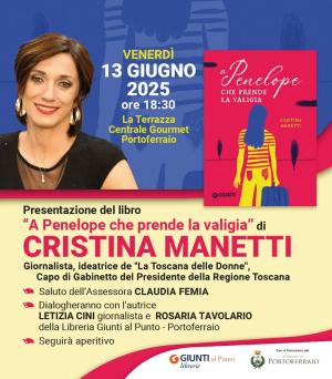 A Giunti al Punto la presentazione di &quot;A Penelope che prende la valigia&quot; di Cristina Manetti