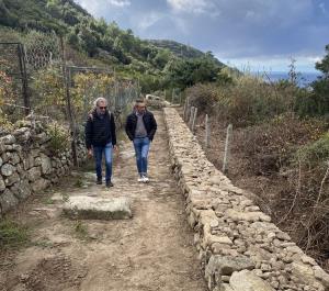 Parco: completati interventi sui muretti a secco tra Marciana e l’Eremo di San Cerbone