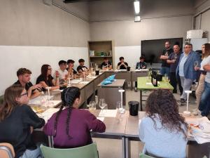 Inaugurata la nuova sala di degustazione all’ITCG “G. Cerboni”