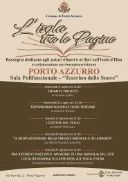 A Porto Azzurro "L'isola tra le Pagine": cinque appuntamenti dedicati agli autori elbani