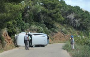 Incidente  stradale sulla Falconaia