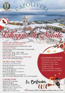 Capoliveri si trasforma in un magico Villaggio di Natale: novità e tante iniziative per grandi e piccoli