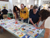 L'arte degli "Amici per Sempre" nella festa di chiusura stagionale dei lavori  alla Gran Guardia