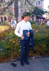 Le congratulazioni dell'Atletica Isola d'Elba a Giacomo Barsotti per la laurea in Scienze Motorie