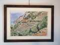 Le opere di Spartaco Polesi in mostra al Bar "Il Postale" di Procchio