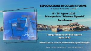 “Esplorazione di colori e forme” mostra postuma di Marcello D’Arco