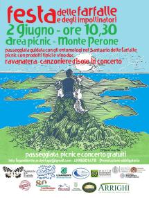 Il 2 giugno è ancora Festa delle Farfalle a Monte Perone