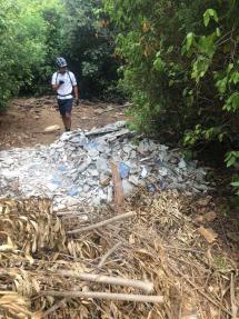 Nuova discarica abusiva lungo la GTE: segnalati detriti edili nel territorio di Rio