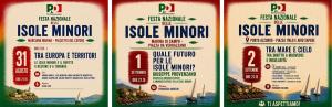 Arrivano le tre serate “itineranti” della Festa nazionale del Partito Democratico delle Isole Minori