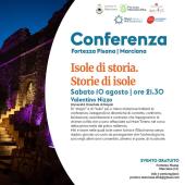 “Le Isole di storia. Storie di isole”: alla Fortezza Pisana di Marciana arriva Valentino Nizzo