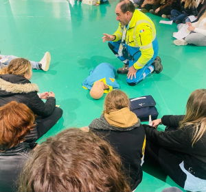 I ragazzi del "Foresi" a lezione di Primo Soccorso e donazione del sangue