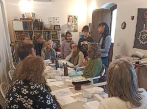 Cartoline di Natale all&#039;Aula VerdeBlu di Mola