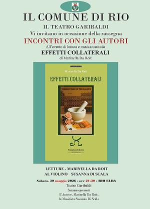 Sabato al Teatro Garibaldi di Rio la presentazione di “Effetti Collaterali”