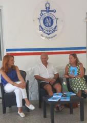 Una piacevole mattinata al Grigolo con Marino Garfagnoli ed il suo “Del mare, delle isole e altre storie”