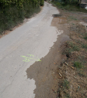 Fotonotizia: Altre perdite idriche campesi