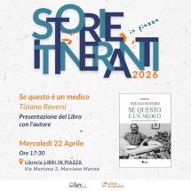 A Marciana Marina la presentazione di “Se questo è un medico” con l’autore Tiziano Roversi