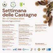 Settimana delle Castagne 2024: dal 20 al 27 ottobre a Marciana e Poggio